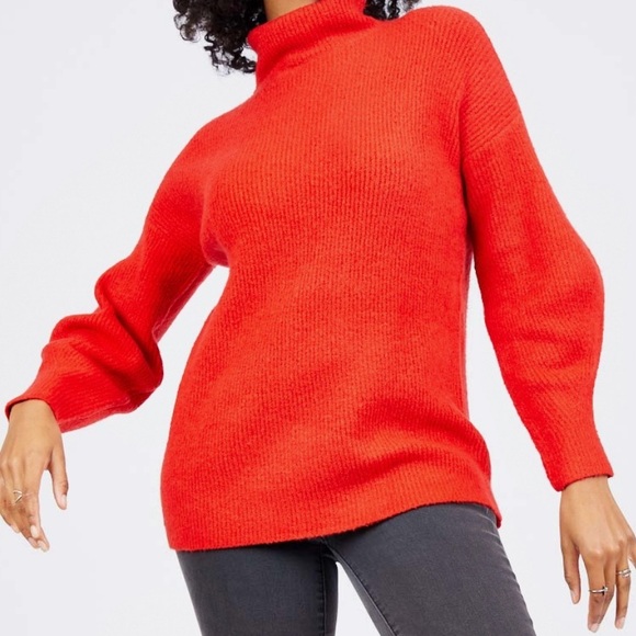 French Connection Chunky Balloon Sleeve Sweater - Picture 2 of 4